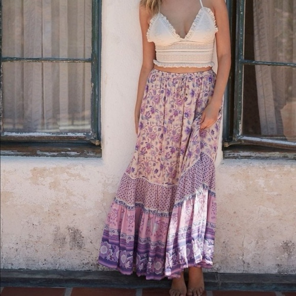 Spell designs portobello road maxi skirt